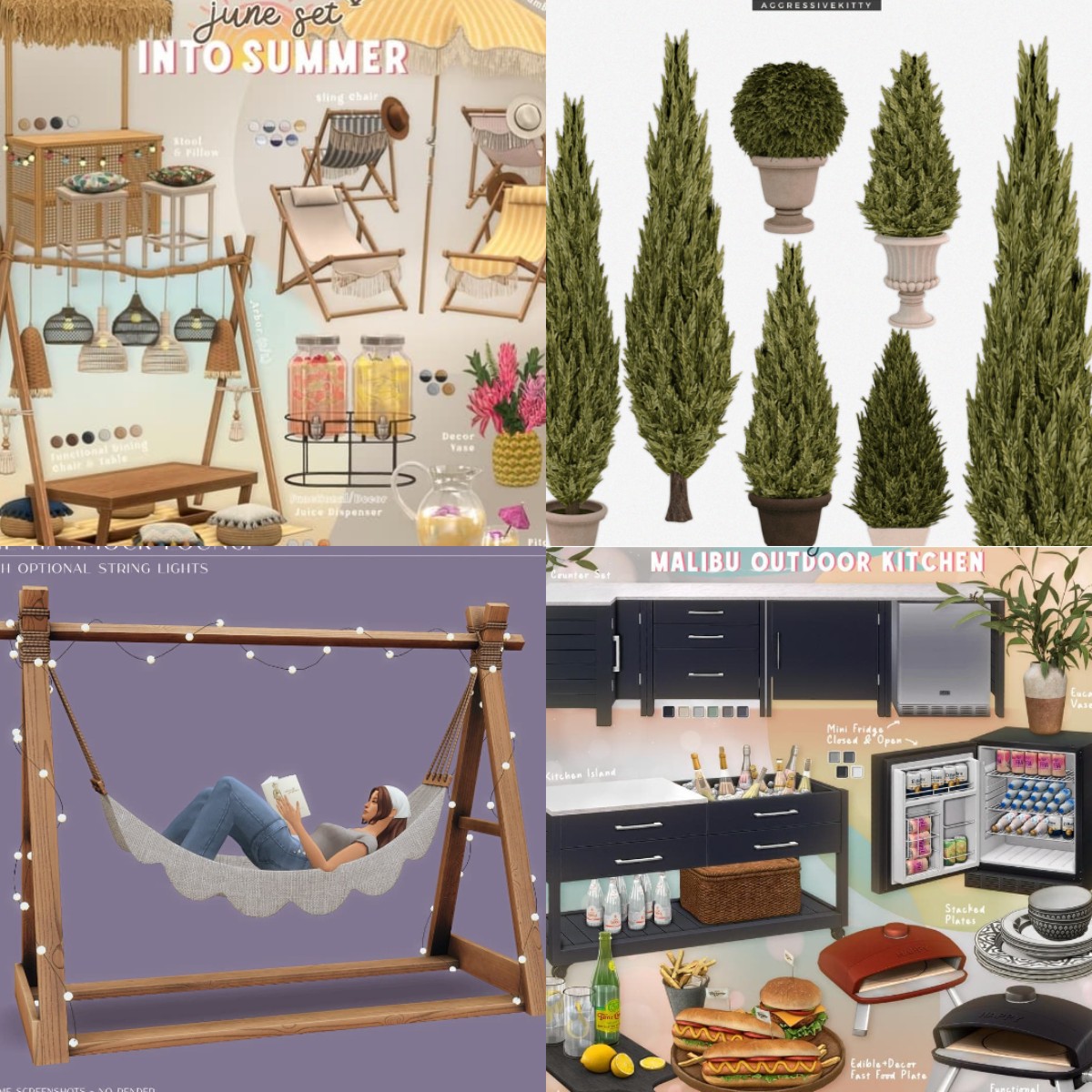 Обустройство заднего двора