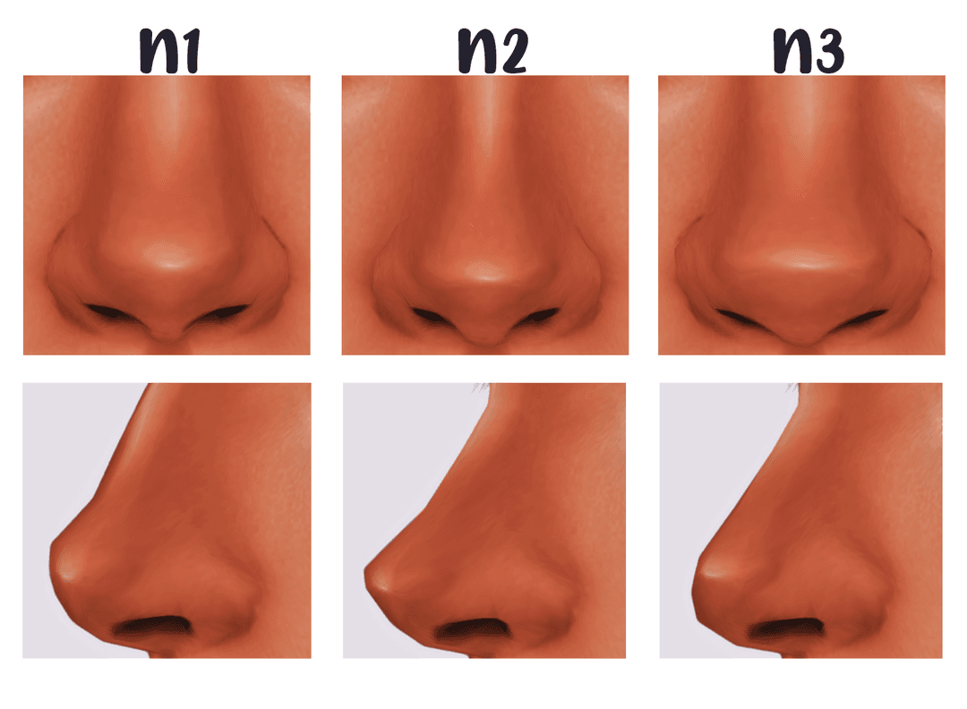 Пресеты носа Adeline Nose Presets 1-3 — кадр 2