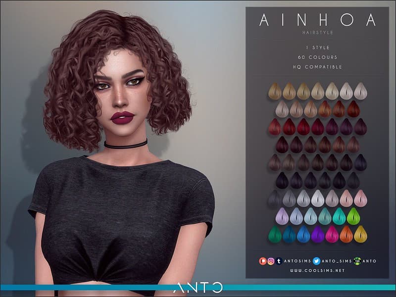 Прическа Ainhoa Hairstyle (child-adult)