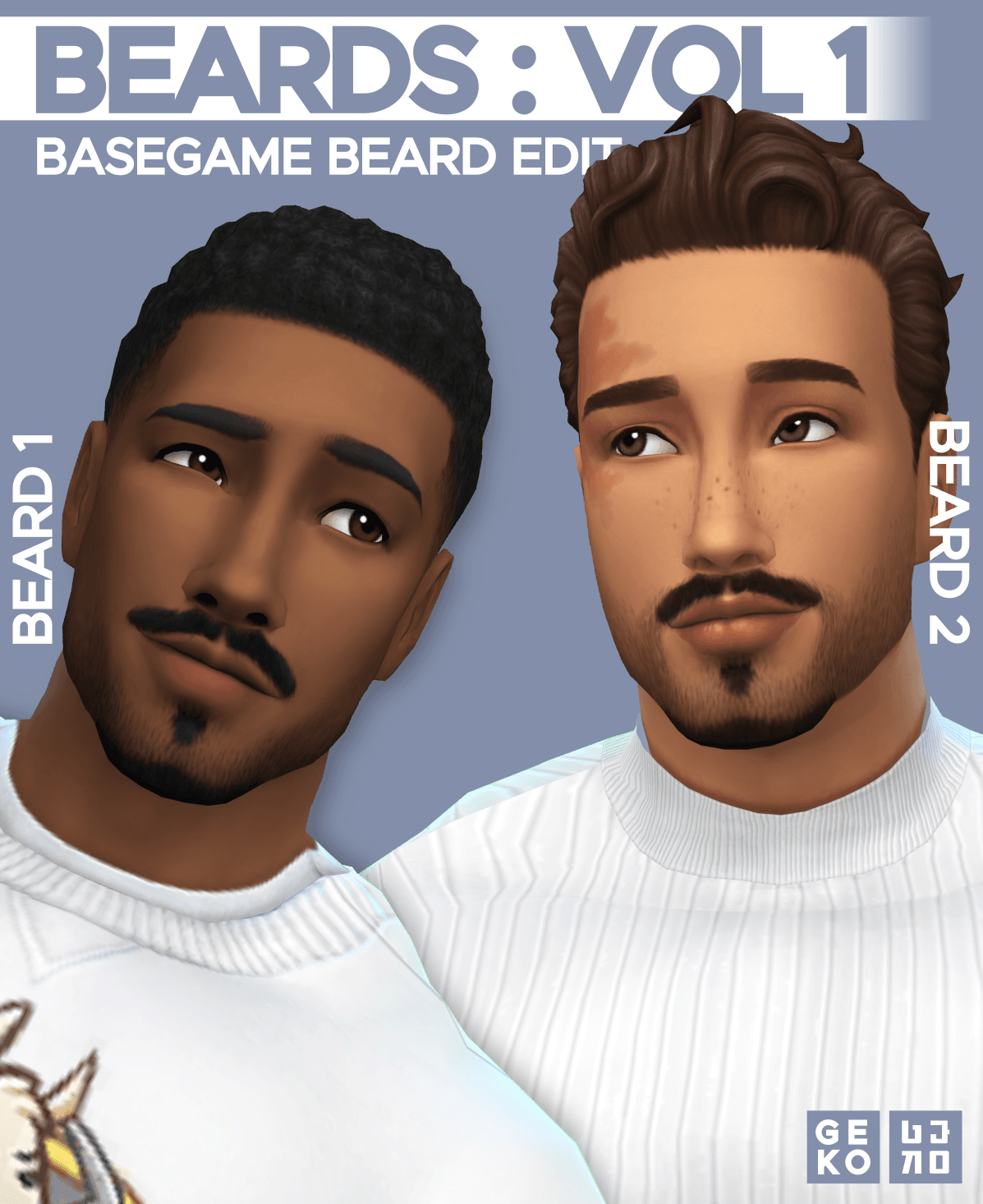 Сет бород Beards VOL 1