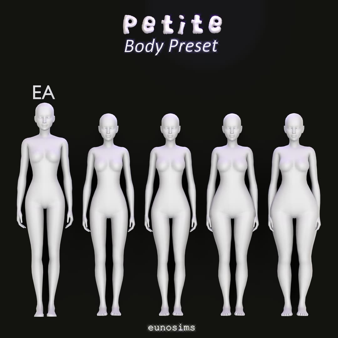 Пресеты тела Body preset Petite Series — кадр 2