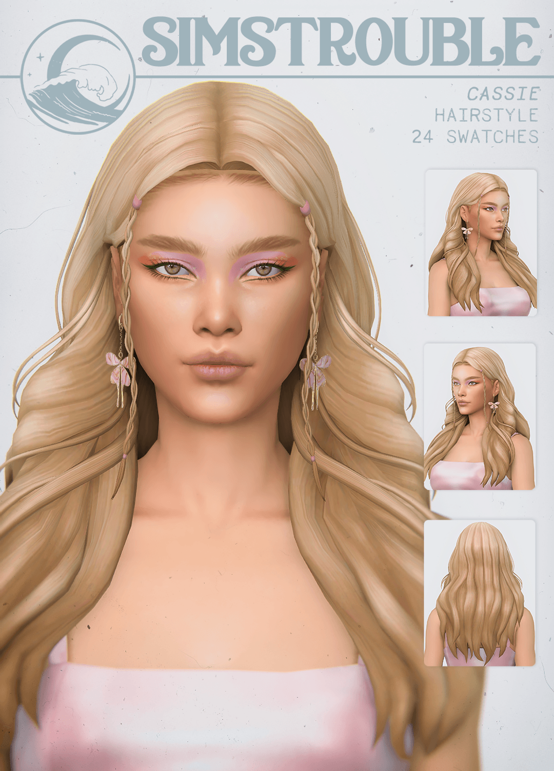 Прическа Cassie hair