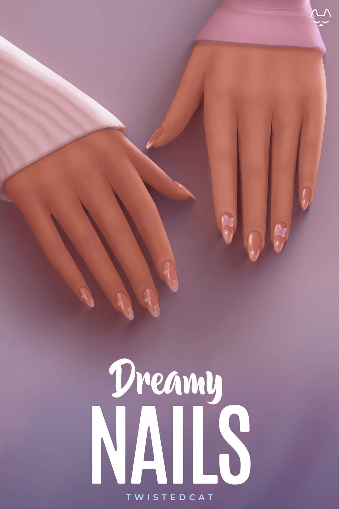 Маникюр Dreamy Nails | Sims4Mods