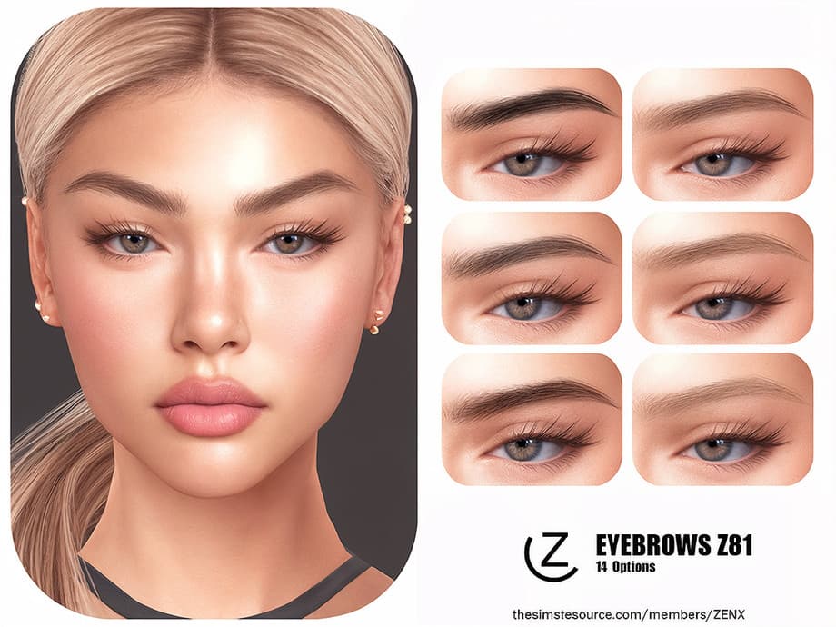 Брови Eyebrows Z81