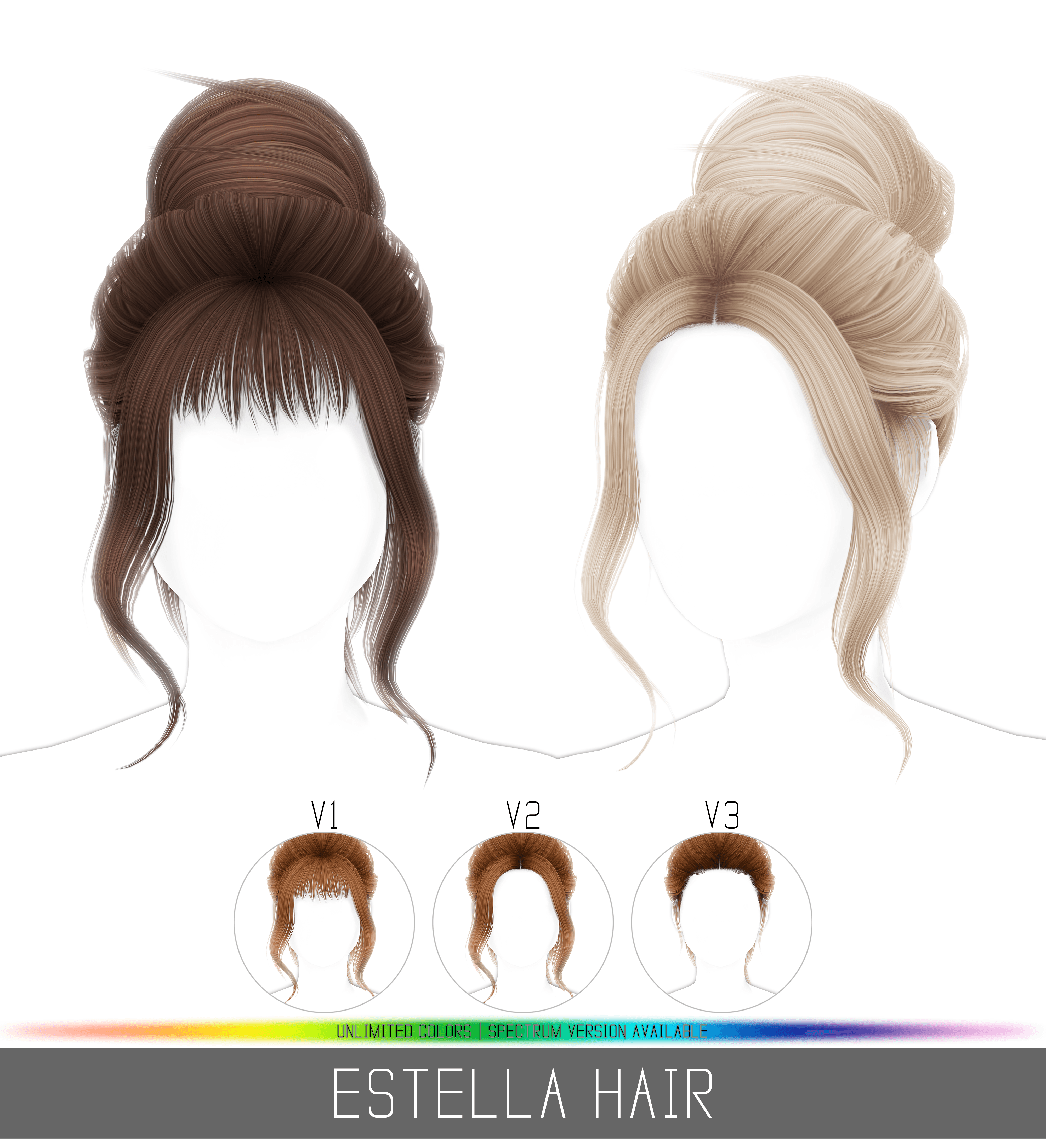 Прическа Estella Hair