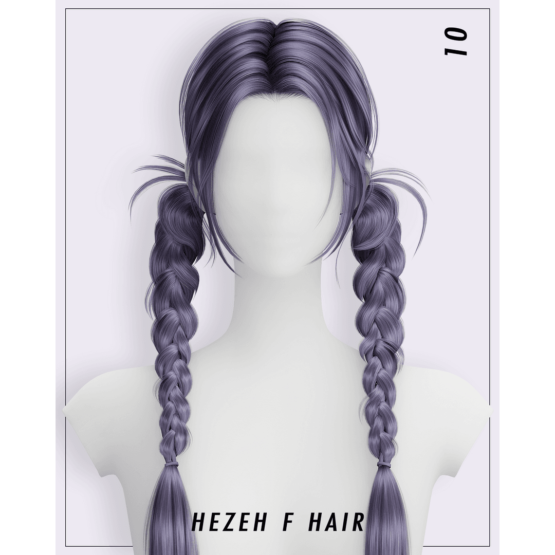 Прическа Hair №10 — кадр 2