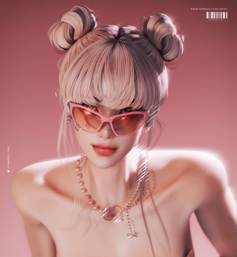 Скриншот мода Прическа FHair_No17