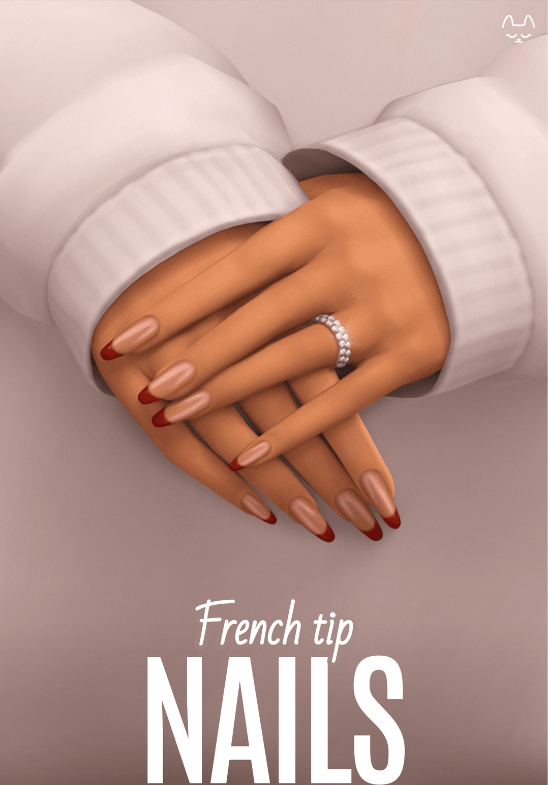 Маникюр French Tip Nails