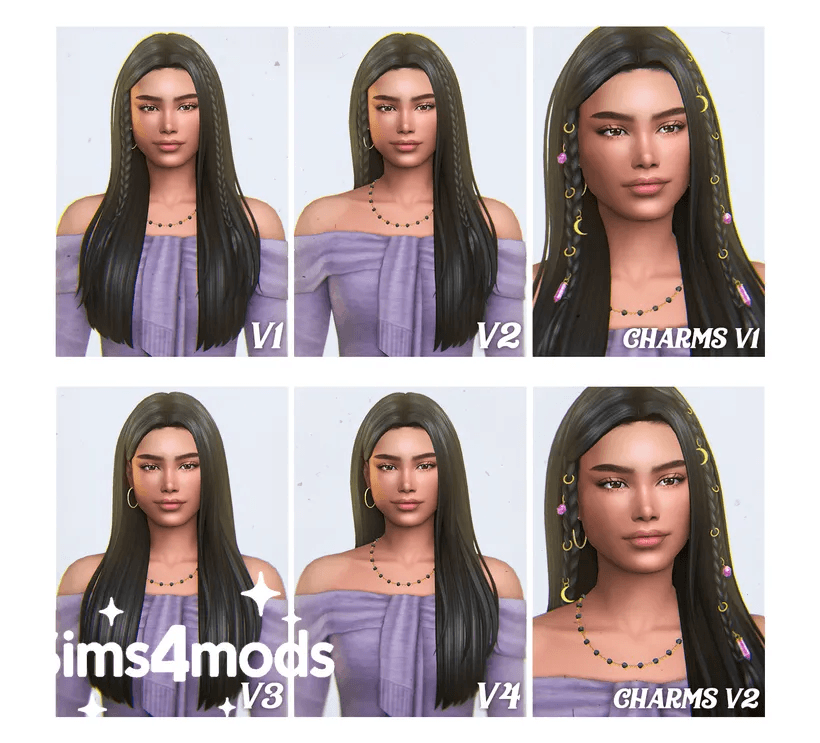 Прическа Laverna Hairstyle — кадр 2