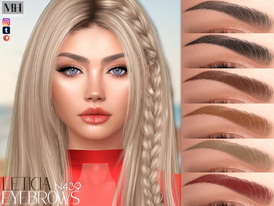 Брови Leticia Eyebrows N439