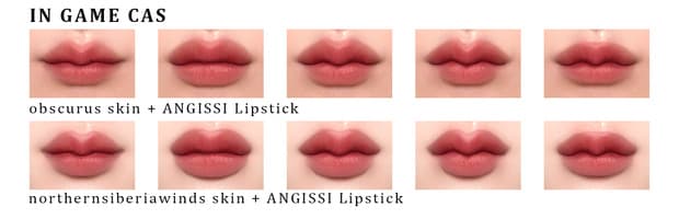 Пресеты губ Lip preset 6-10 — кадр 2