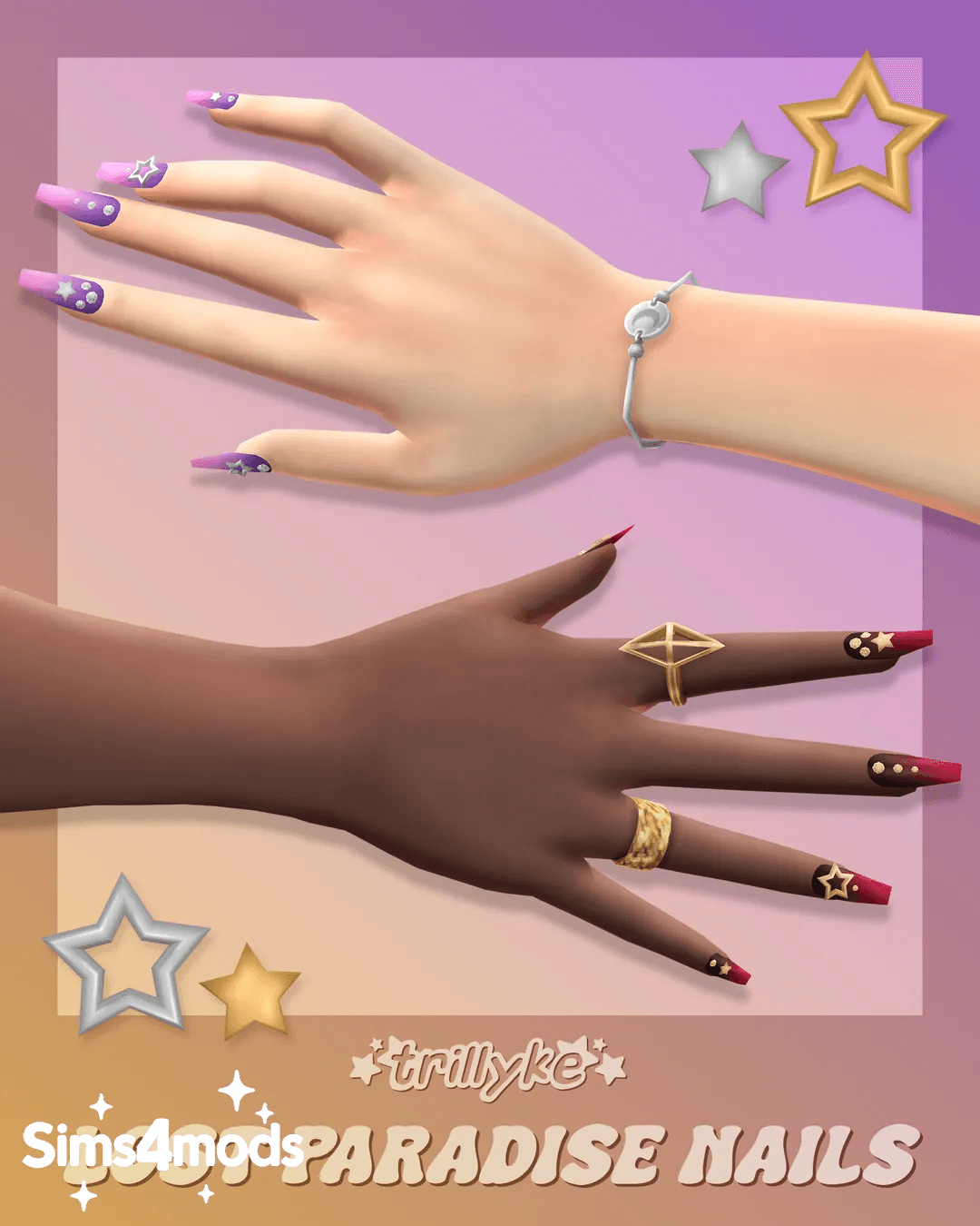 Маникюр Lost Paradise Nails