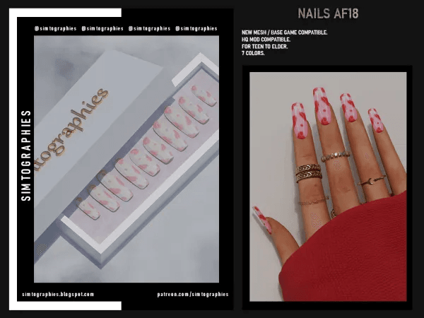 Маникюр Nails AF18