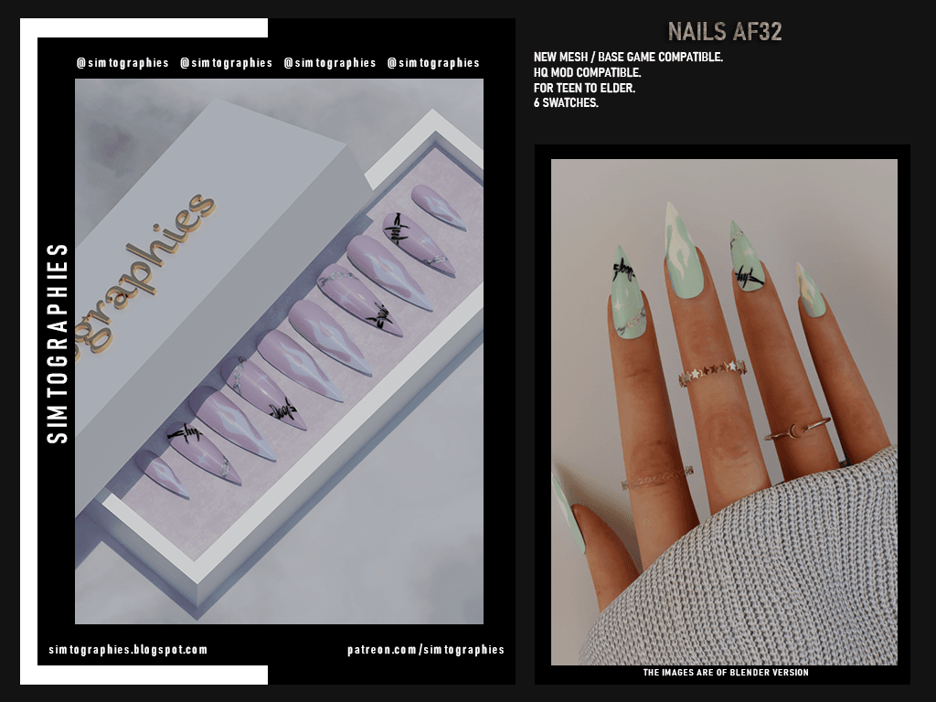 Маникюр Nails AF32