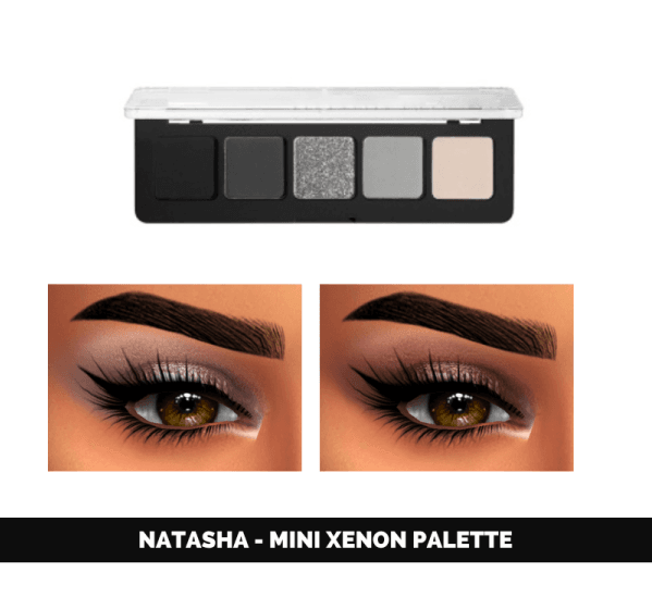 Тени для глаз Natasha Mini Xenon