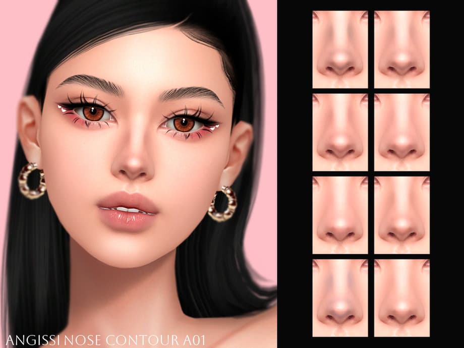 Контуринг для носа Nose contour A01