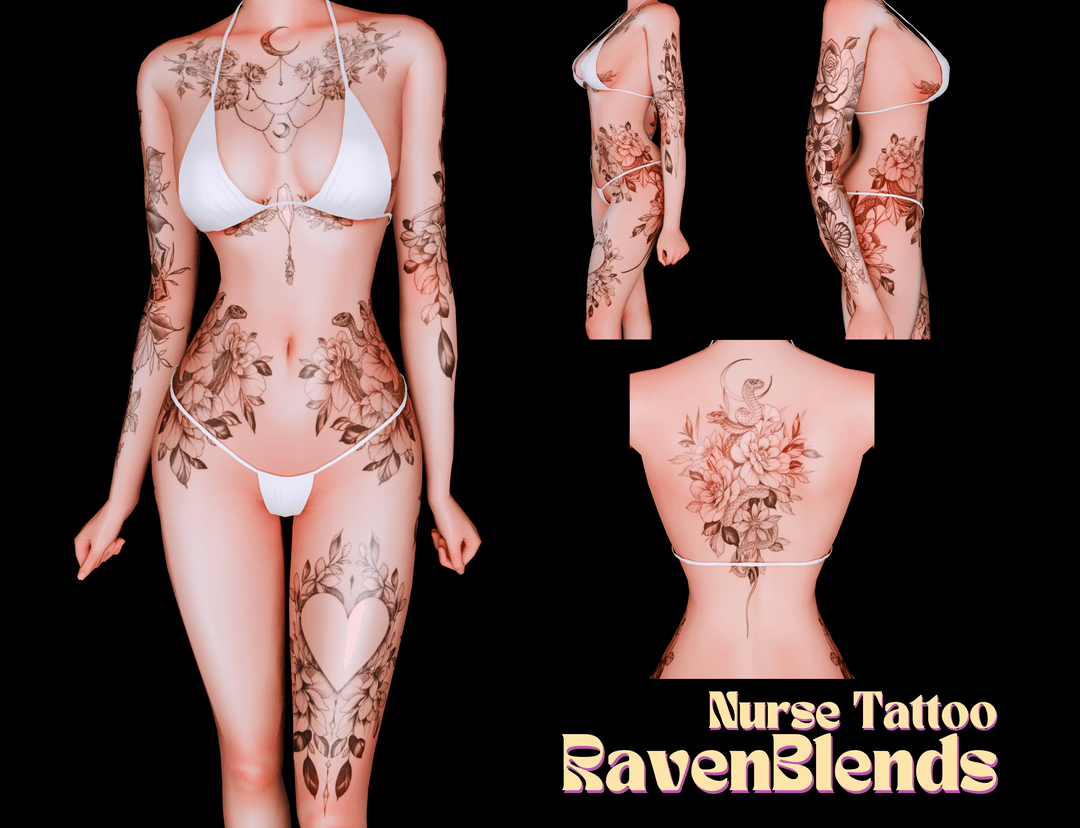 Тату Nurse Tattoo