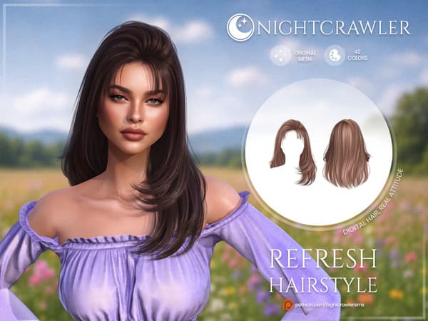 Галерея мода Прическа Refresh Hair #1