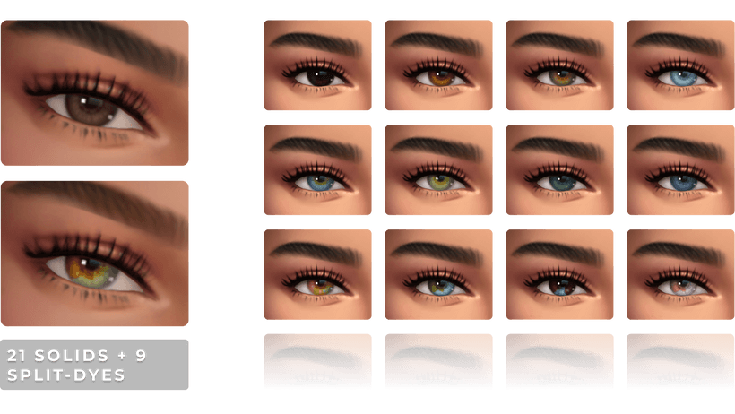 Цвет глаз Ripple Eyes (infant-adult) — кадр 2