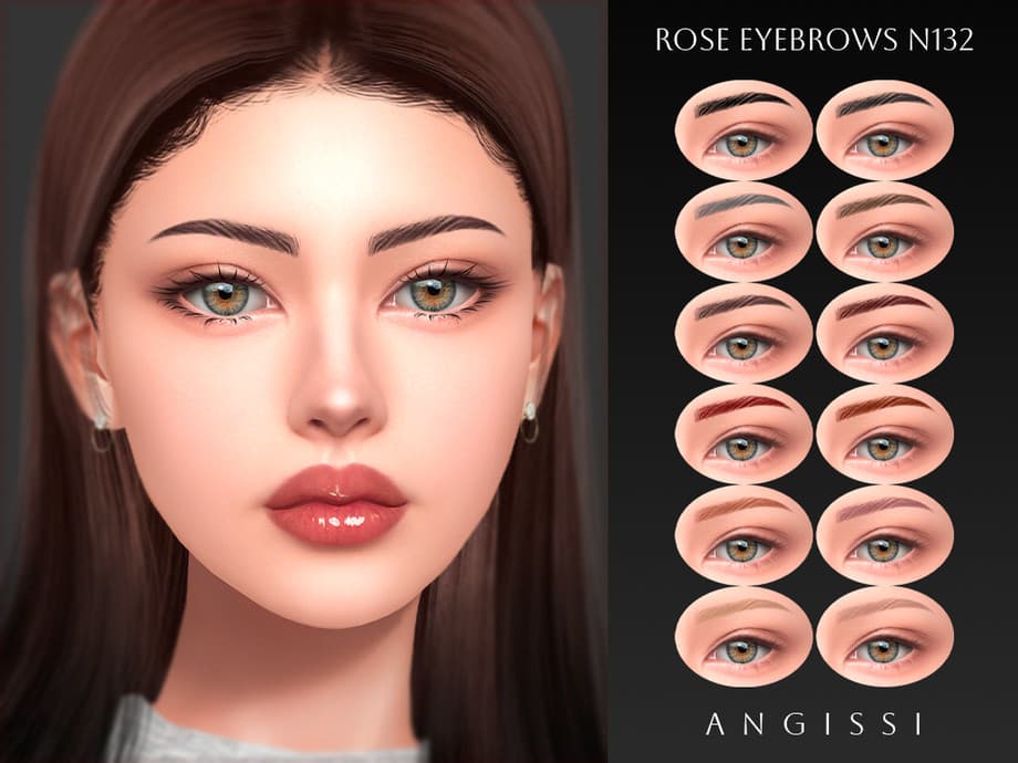 Брови Rose Eyebrows N132