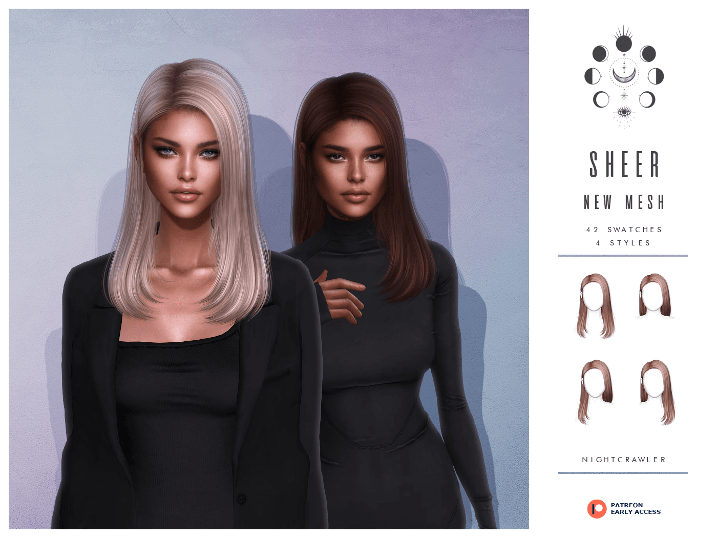 Прическа Sheer Hair