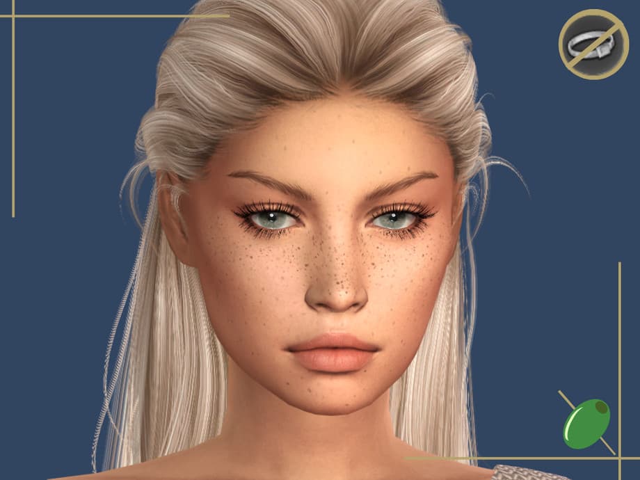 Ресницы Simone Full 3D Lashes — кадр 3