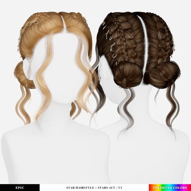 Прическа Star Hairstyle