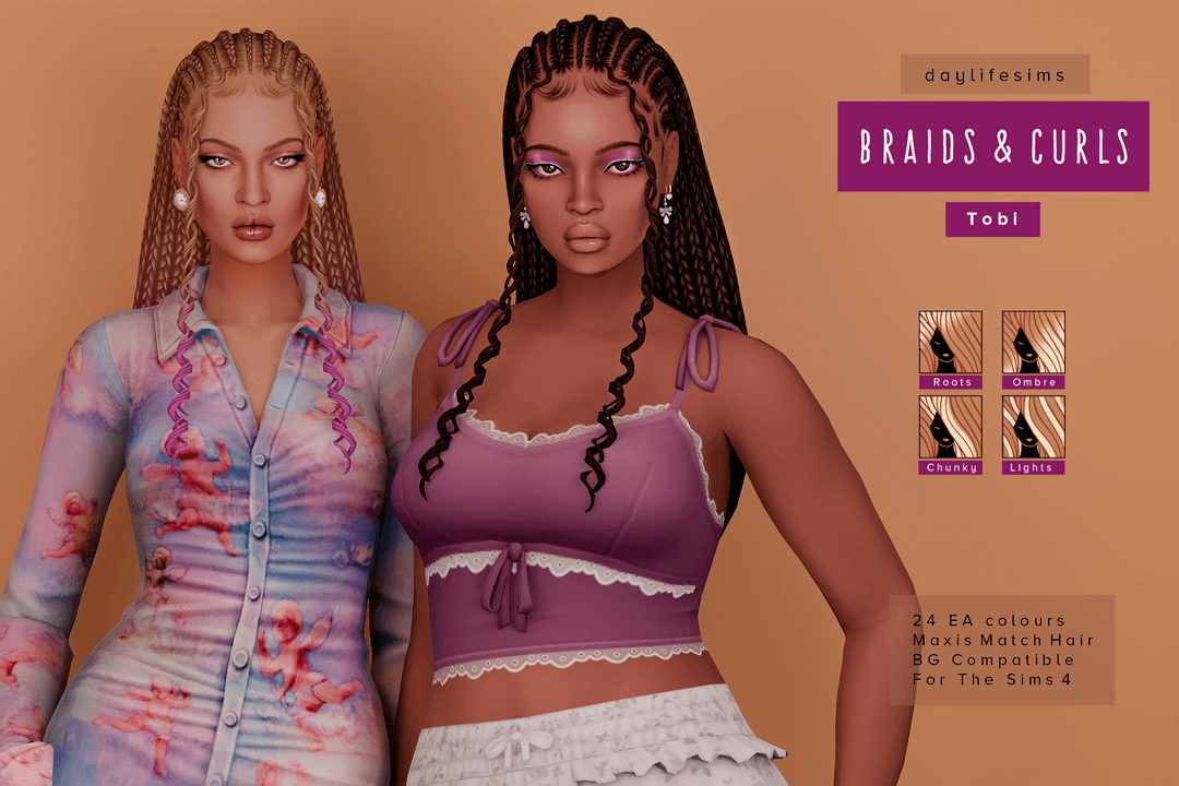 Скриншот мода Прическа Tobi