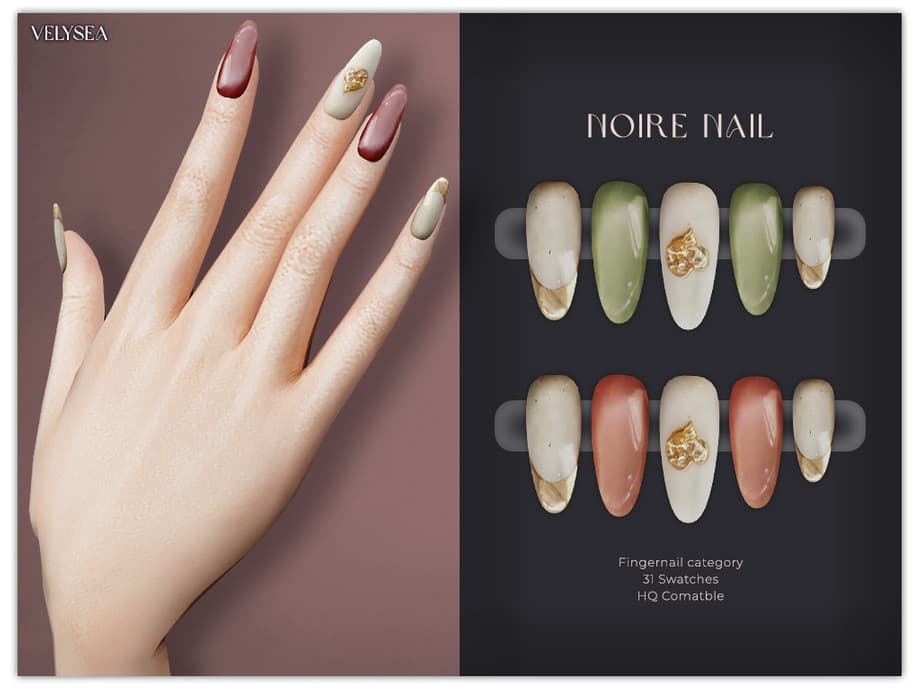 Маникюр Noire Nail