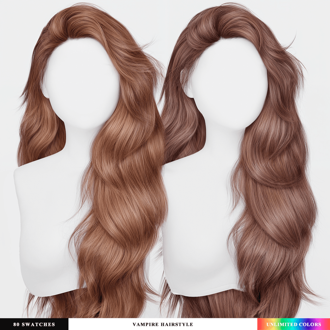 Прическа Vampire Hairstyle