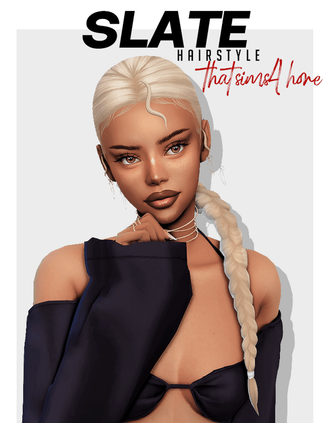 Прическа Slate Hairstyle
