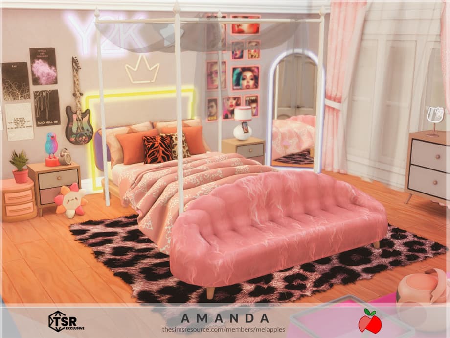 Спальня Amanda bedroom СС (лот) — кадр 2
