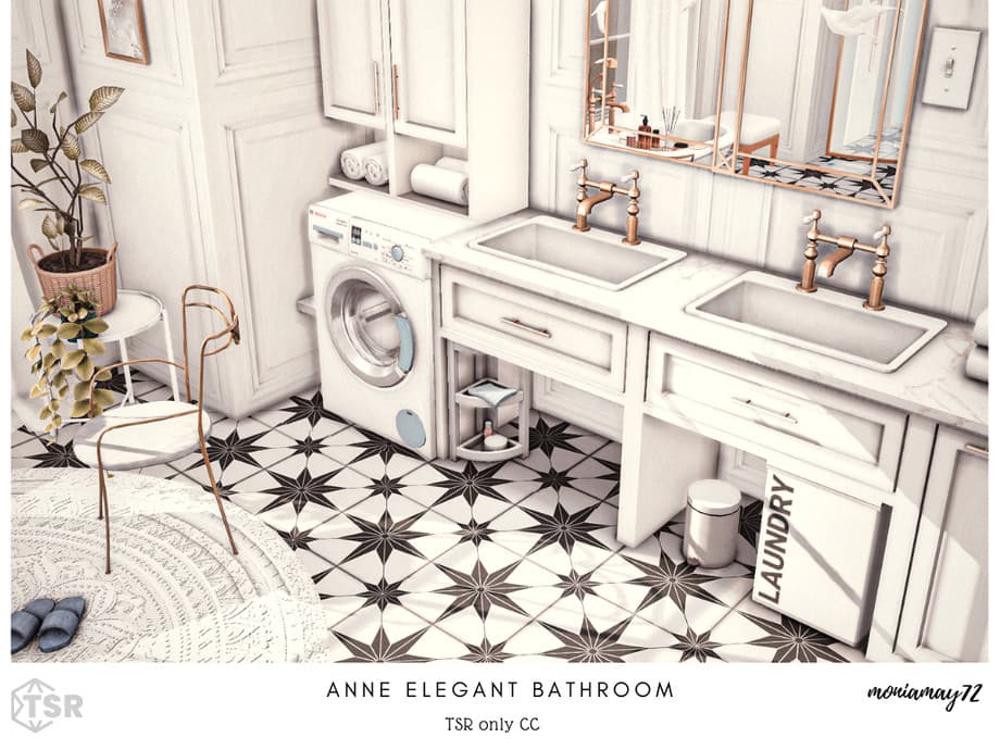 Ванная комната Anne Elegant Bathroom CC (лот) — кадр 5