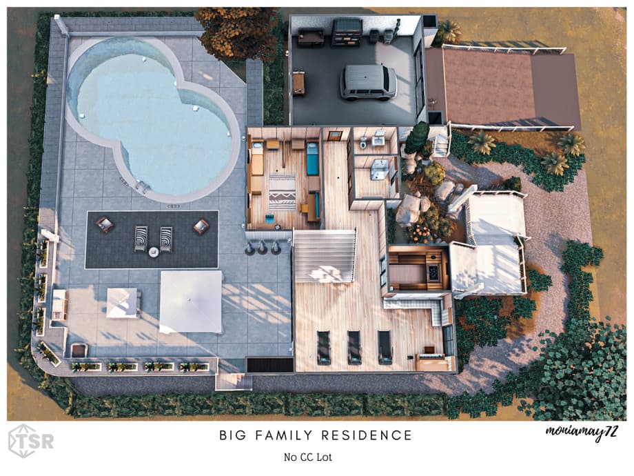 Дом Big Family Residence (no CC) — кадр 4