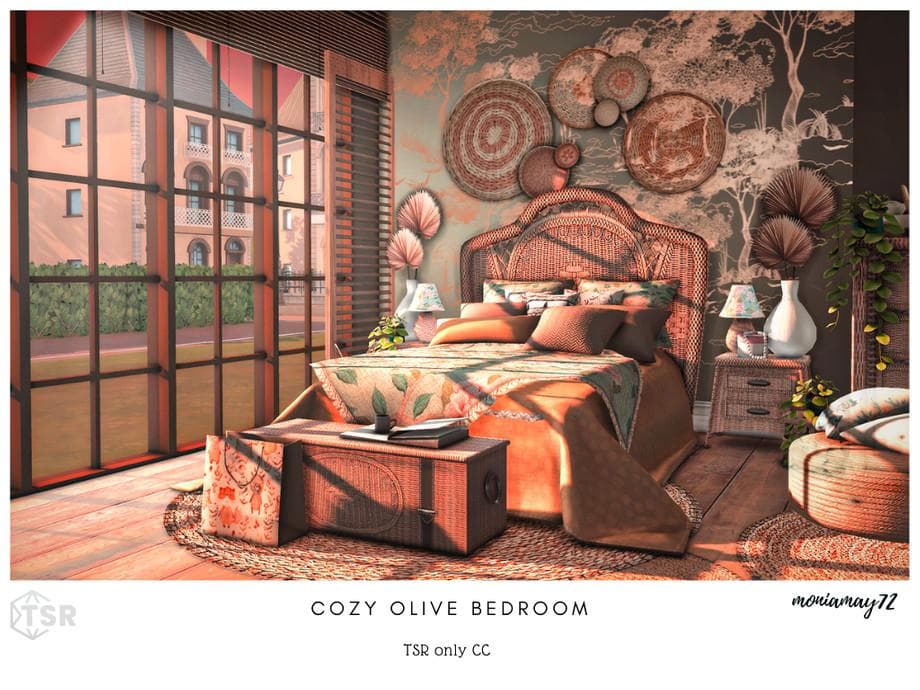 Спальня Cozy Olive CC (лот) — кадр 2