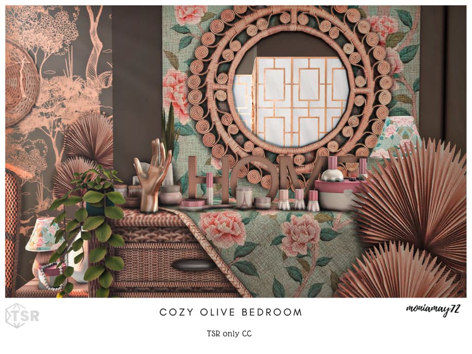 Спальня Cozy Olive CC (лот) — кадр 4