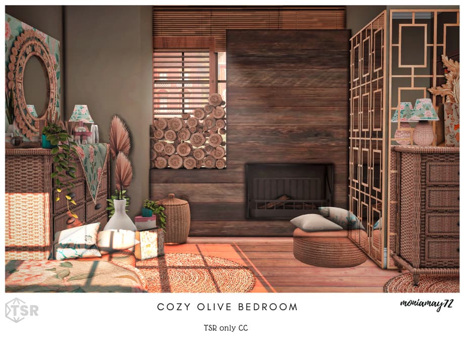Спальня Cozy Olive CC (лот) — кадр 5