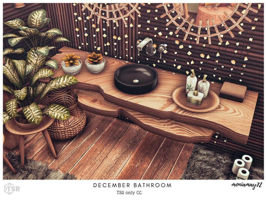 Ванная комната December Bathroom CC (лот) — кадр 2