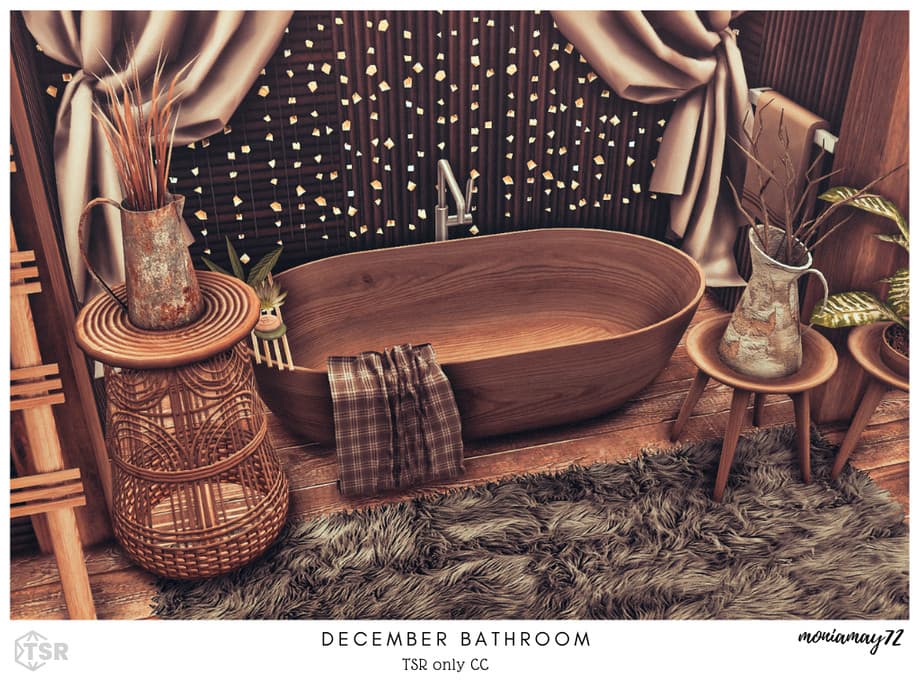 Ванная комната December Bathroom CC (лот) — кадр 4