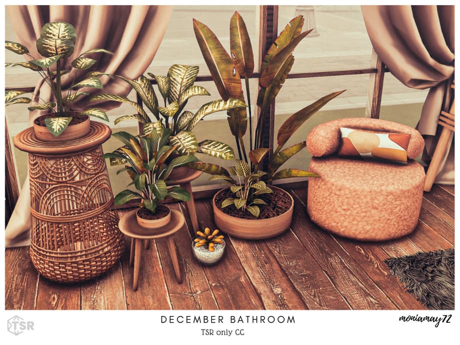 Ванная комната December Bathroom CC (лот) — кадр 5