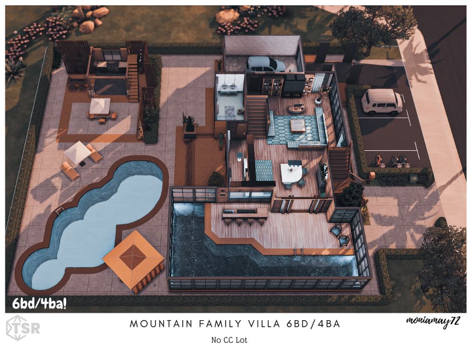 Дом Mountain Family Villa No CC — кадр 5