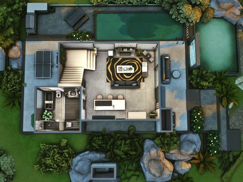 Дом Panoramic Glass House (no CC) — кадр 6