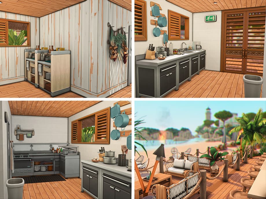 Пляжный ресторан Porto Sereno (no CC) — кадр 6