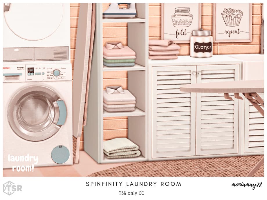 Прачечная Spinfinity Laundry Room (CC lot) — кадр 3