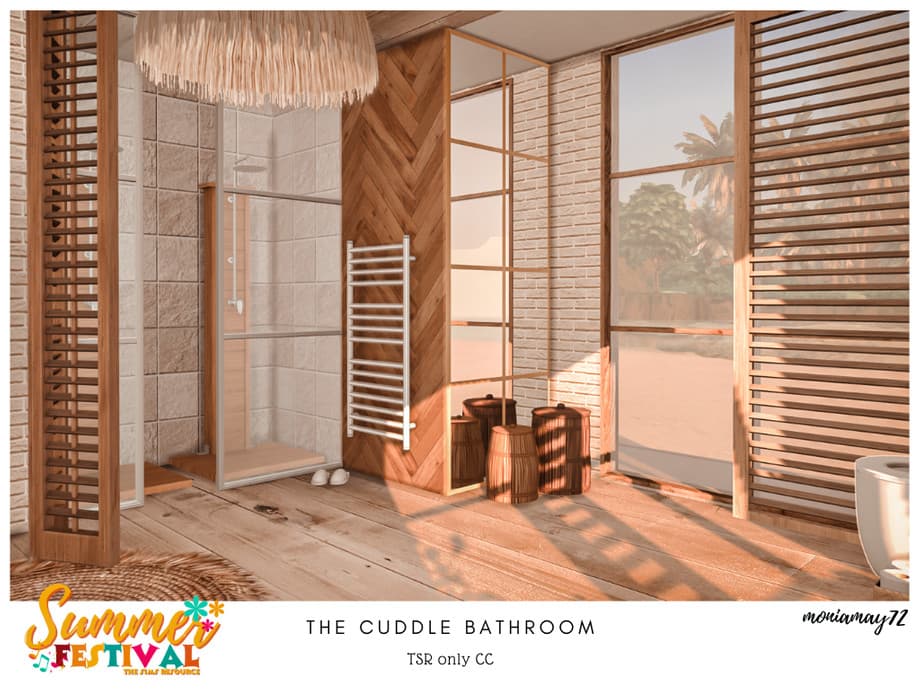 Ванная комната The Cuddle Bathroom CC (лот) — кадр 6