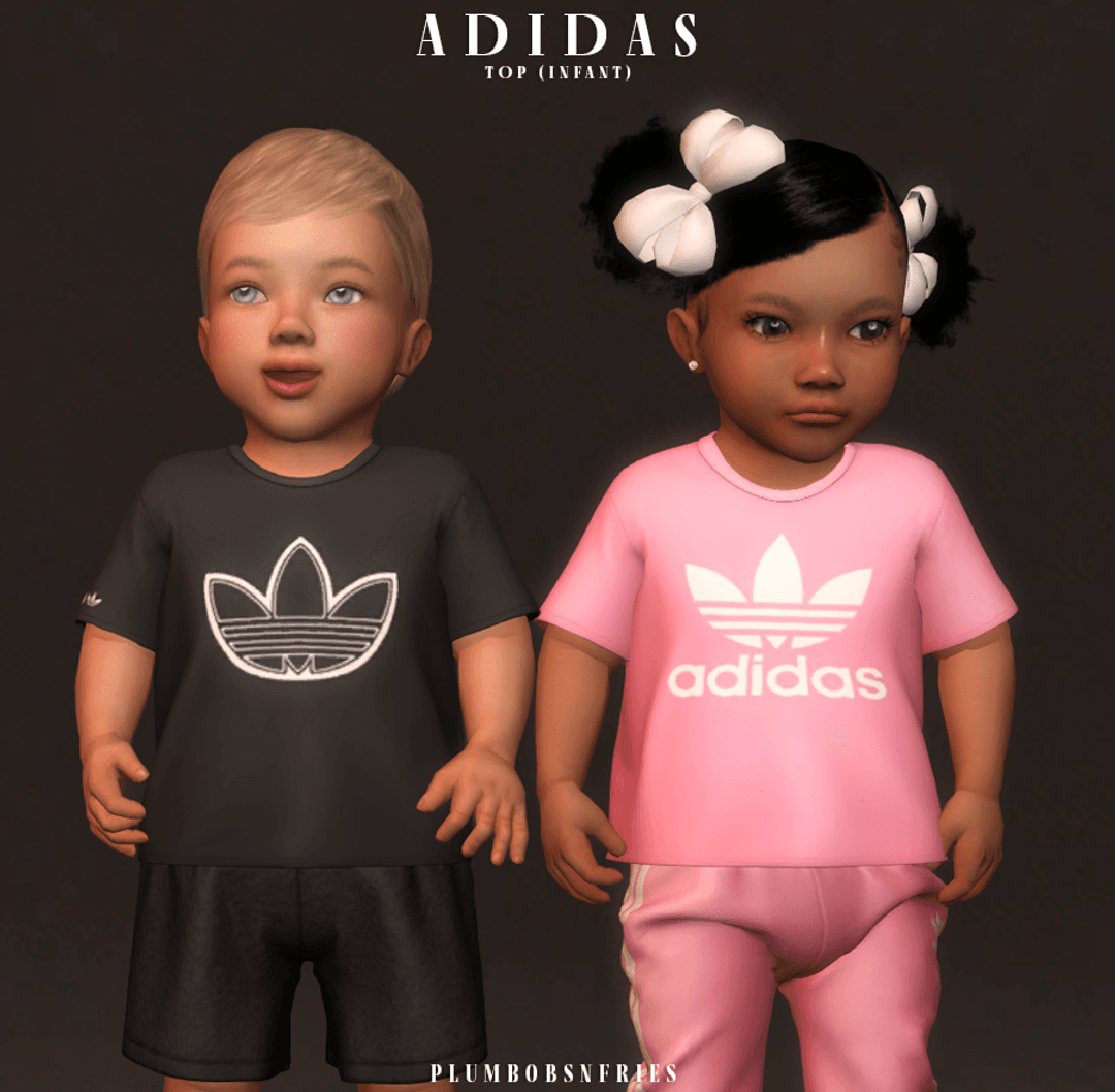 Футболка Adidas младенцы-тоддлеры-дети — кадр 3