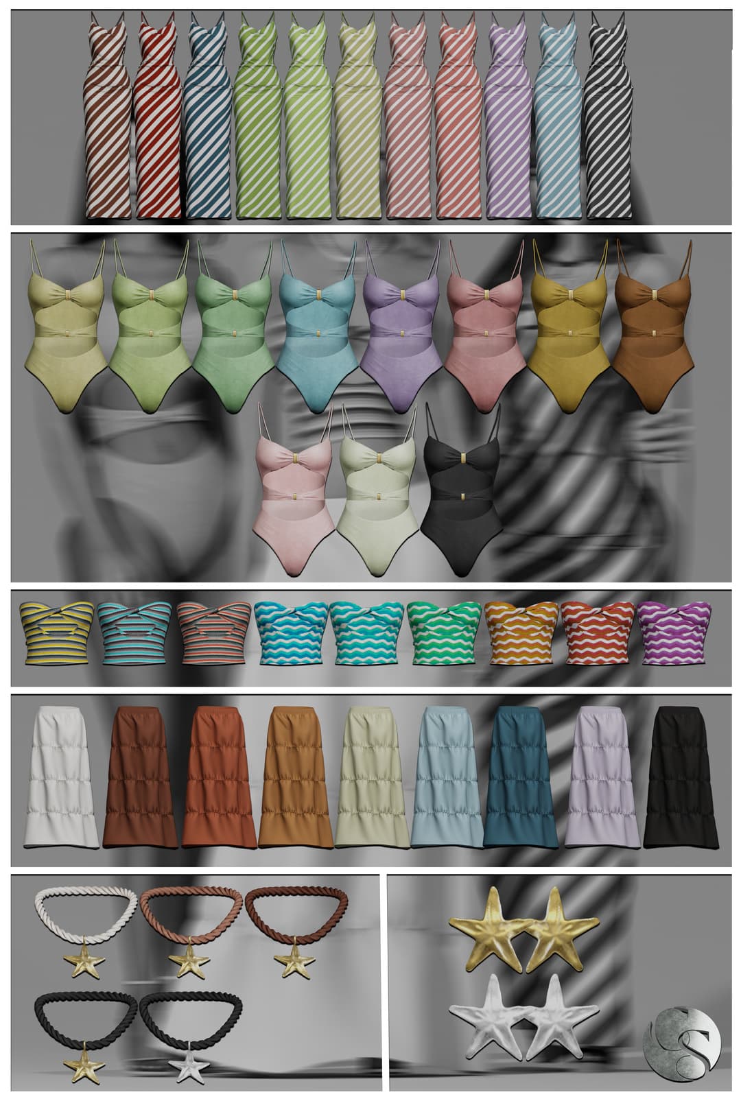 Коллекция летней и пляжной одежды AMALFI COAST — кадр 8