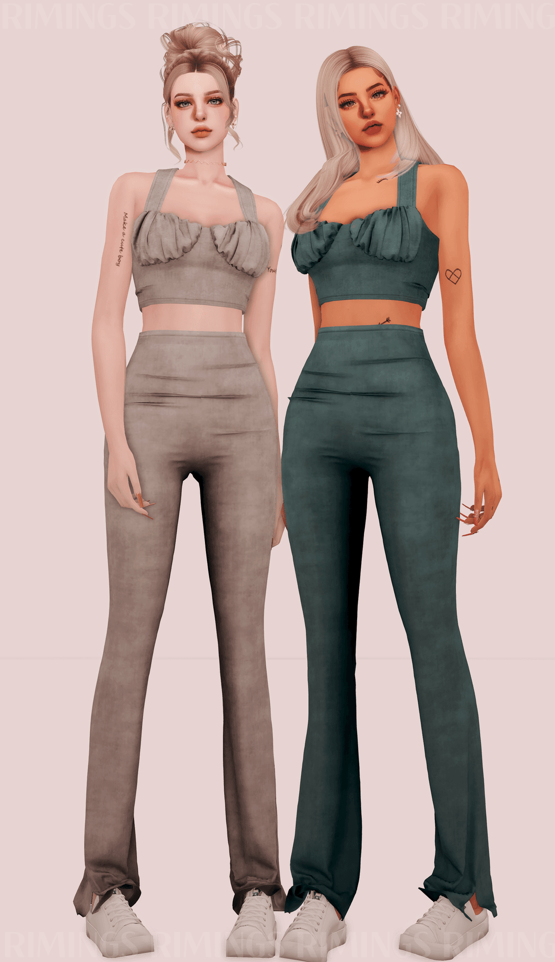 Вельветовый костюм Aesthetic Velvet Outfit — кадр 3