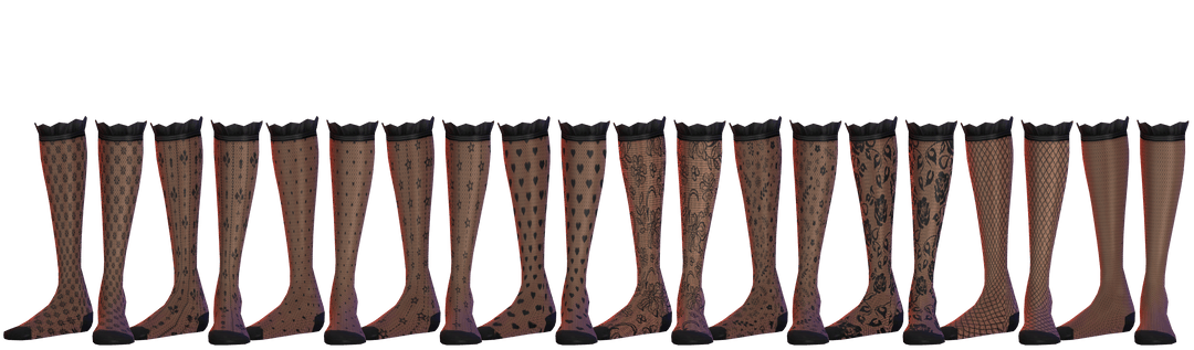 Чулки и гольфы Angel Eyes Frilly Lace Socks — кадр 3
