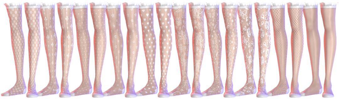Чулки и гольфы Angel Eyes Frilly Lace Socks — кадр 4